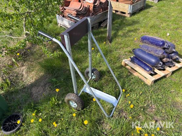 Kärra till båtmotor