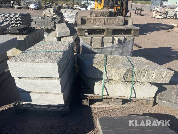 Murblock svensk granit 20st