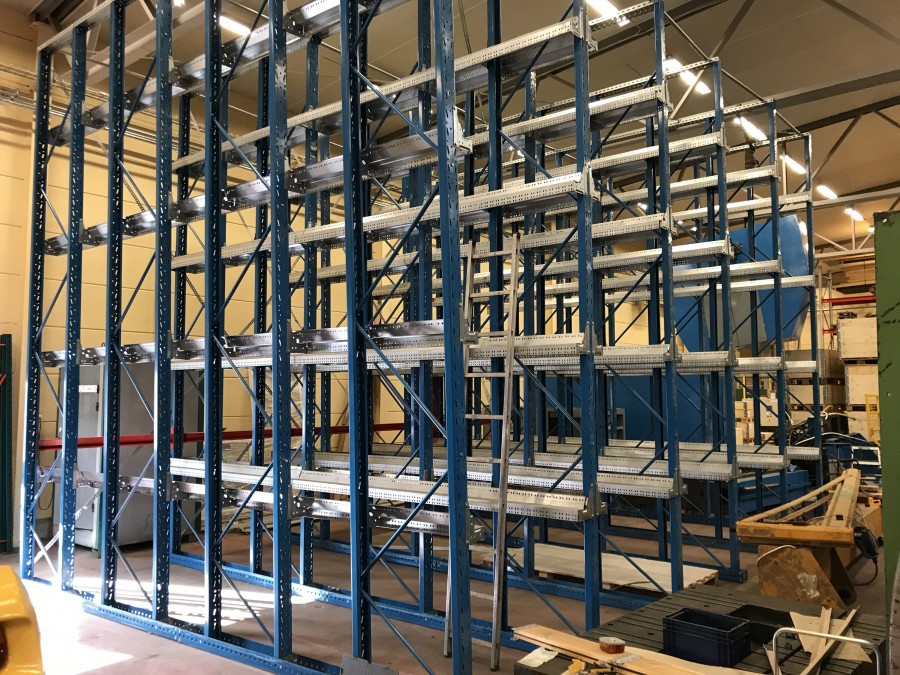 Djuplagringsställ / Pallställage