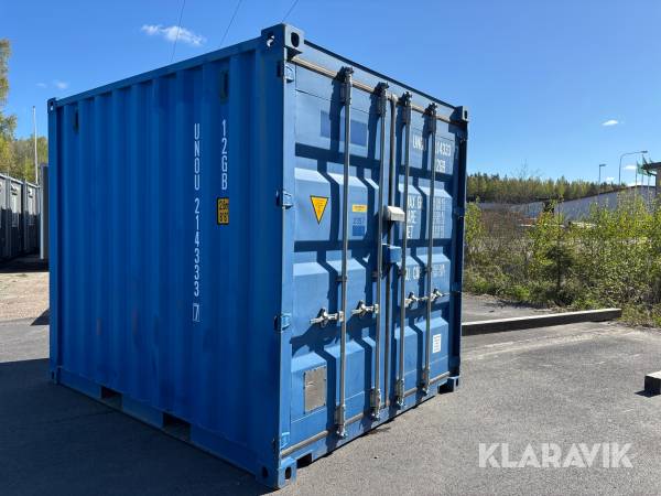 Förrådsscontainer oisolerad 10-fot