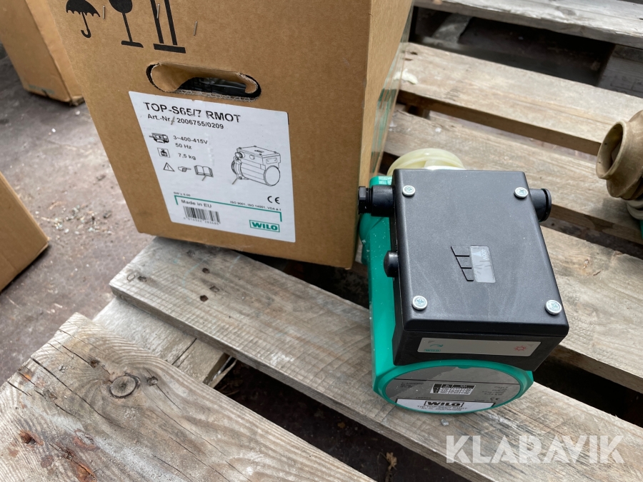 Pump Wilo Top-S65/7 RMOT, Ludvika, Klaravik auktioner