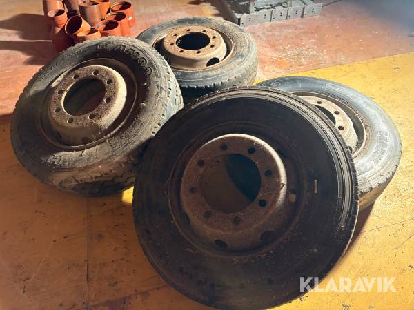 Släpdäck Hankook 265/70R 19.5