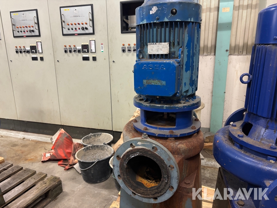 Cirkulationspump Asea MBT 160M 11kw