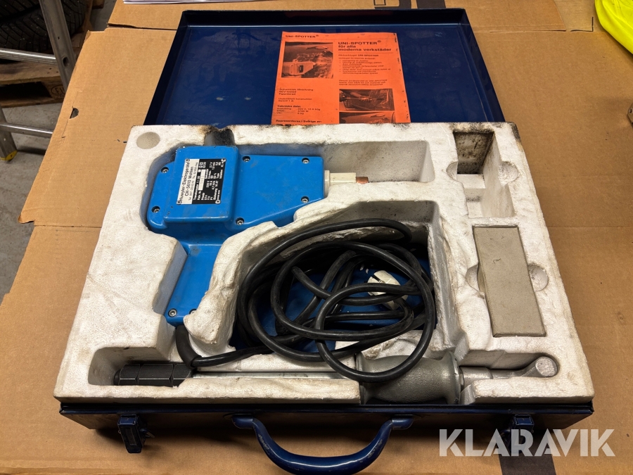 Riktverktyg för bilplåt Uni-Spotter CH-5610