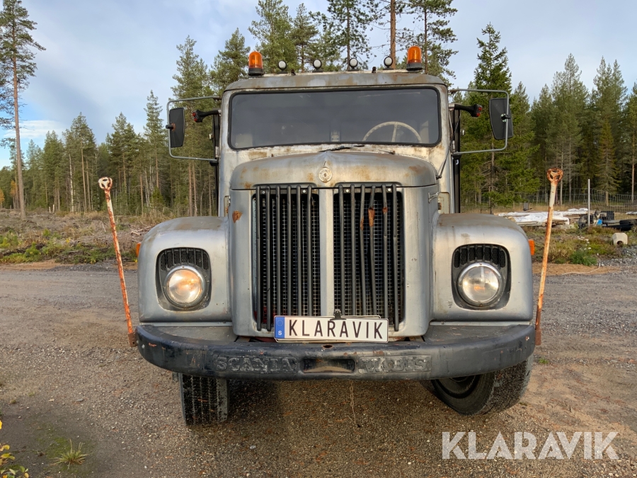 Veteranlastbil Scania Vabis 55 Vännäs Klaravik Auktioner