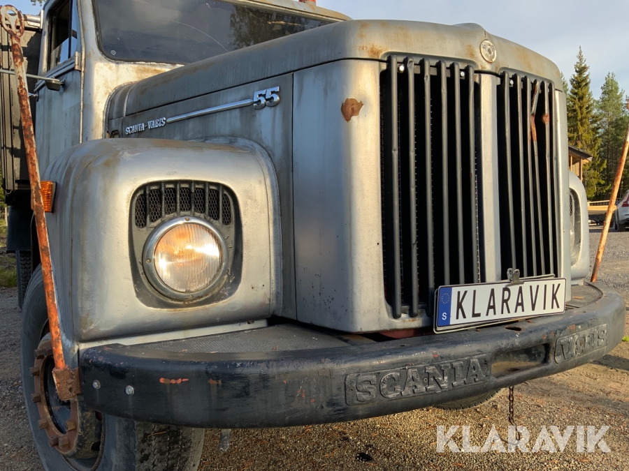 Veteranlastbil Scania Vabis 55 Vännäs Klaravik Auktioner