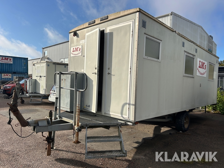 Personalvagn Arbetsvagnar PVT-6 med slamtoa