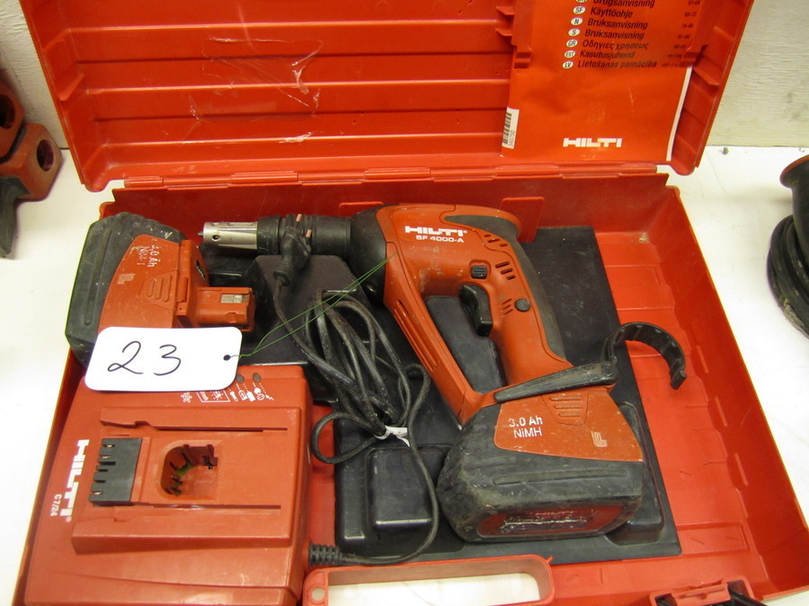 Skruvdragare HILTI SF 4000 A Batteridriven