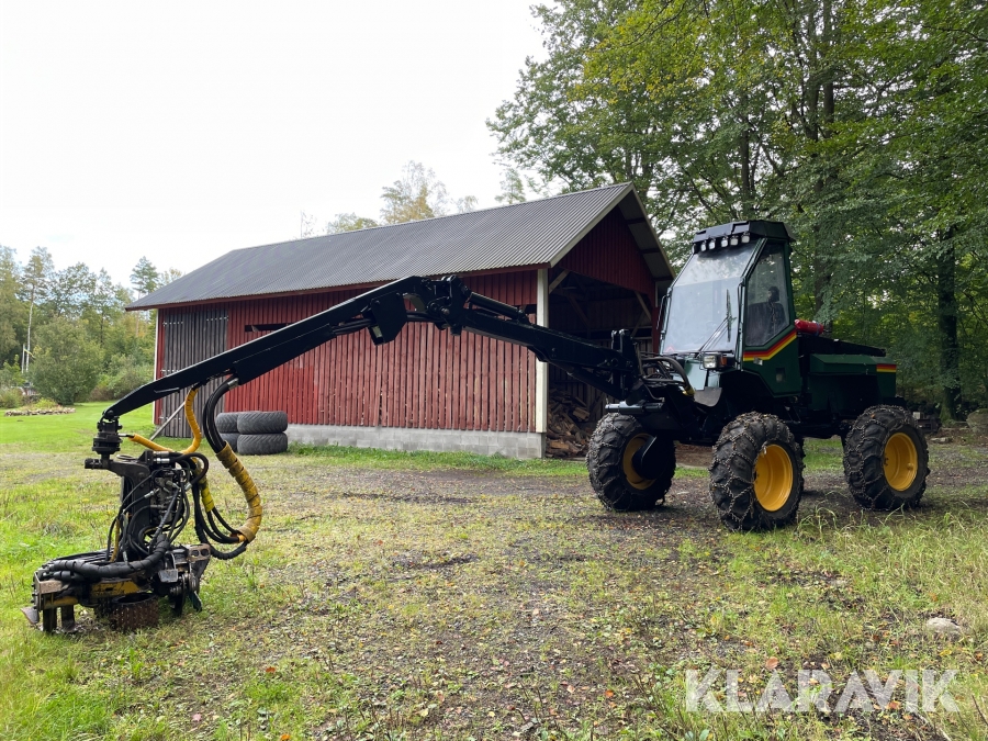 Skördare FMG 470 lillebror med FMG 730