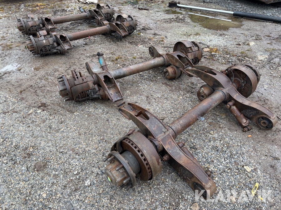 Timmervagns-axlar Ror med CTI-system