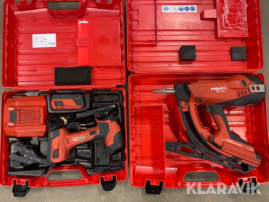 Spikverktyg 1 st, Sticksåg 1 st Hilti GX 120 / SJT 6A22