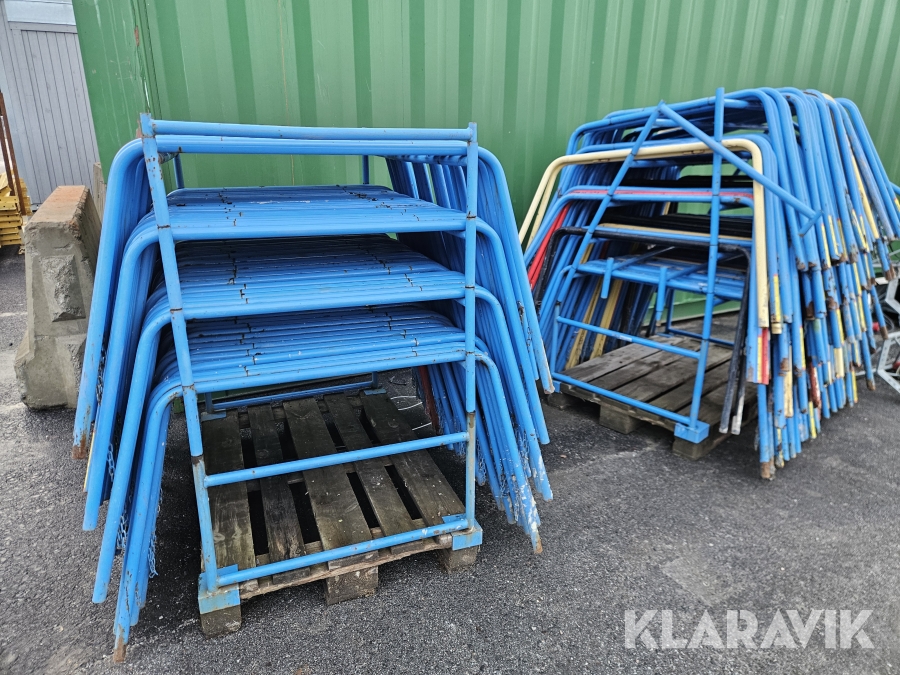 Gipsbockar, 160 st inkl. ställ