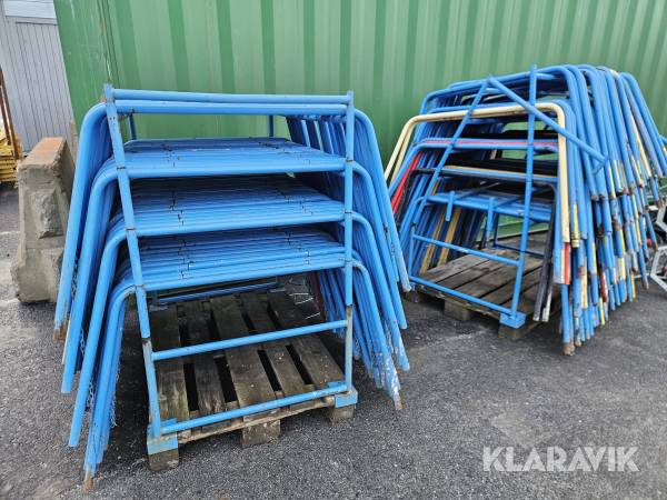 Gipsbockar, 160 st inkl. ställ