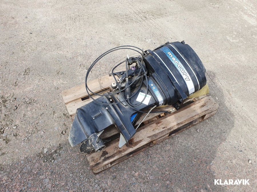 Båtmotor Mercury 50 med reglage