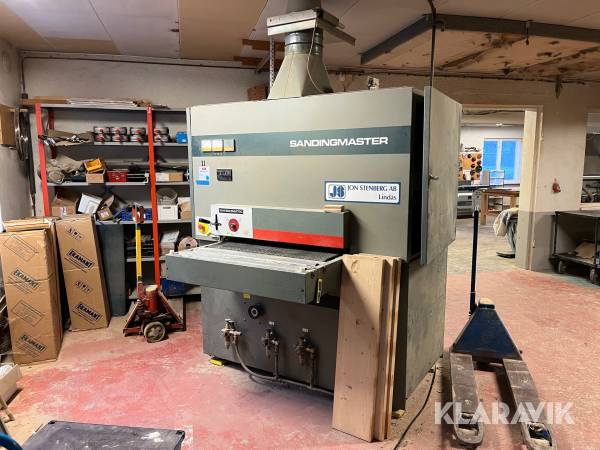 Bredbandputs Linden Sandingmaster SCSB 2-900 med spånsug