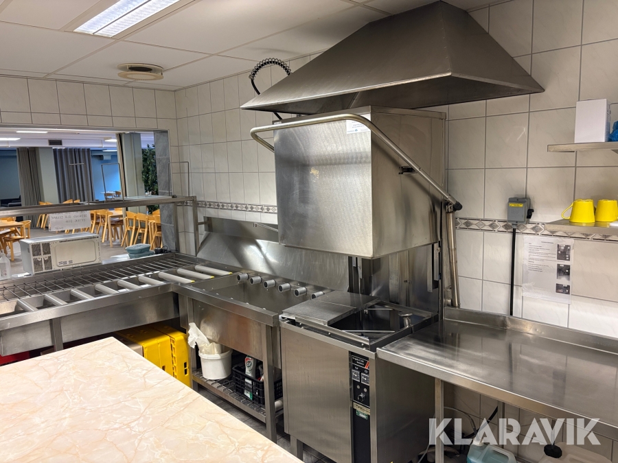 Huvdiskmaskin med bänkar Crypto C20 Washtech