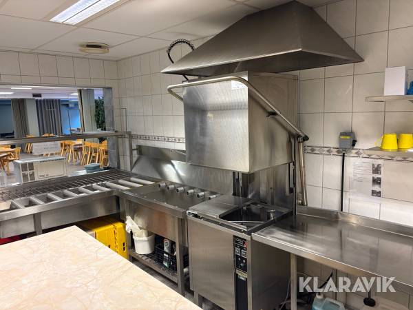 Huvdiskmaskin med bänkar Crypto C20 Washtech