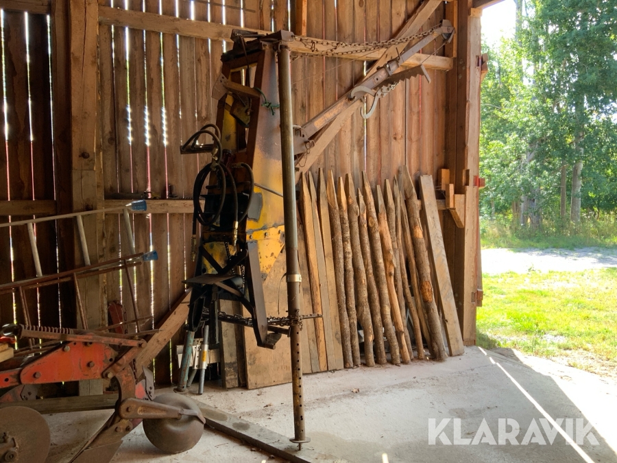 Skogskran med vinsch