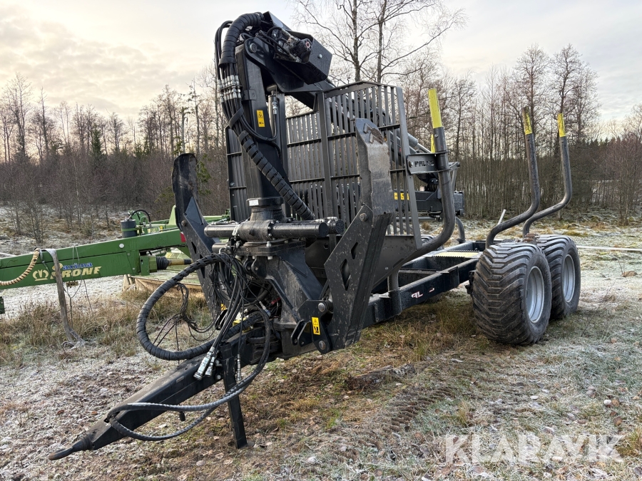 Skogsvagn Palmse 12D /5.85 4wd robson, L90 minispak, vinsch, Ramstyrning m.m.