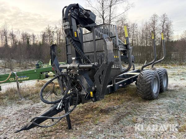 Skogsvagn Palmse 12D /5.85 4wd robson, L90 minispak, vinsch, Ramstyrning m.m.