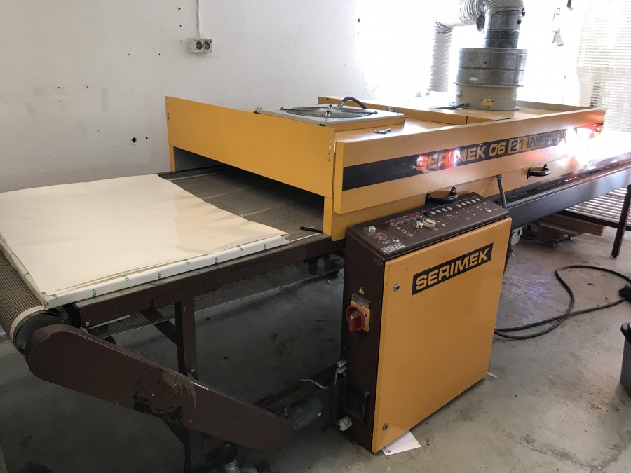 Tryckeri med div olika maskiner