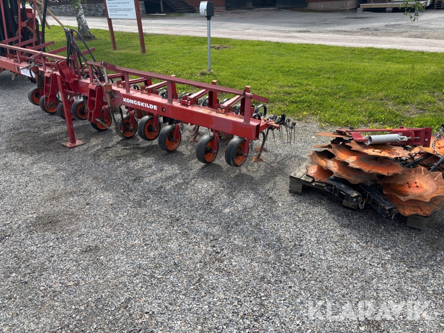 Radhacka Kongskilde VBT 3m med förlängning