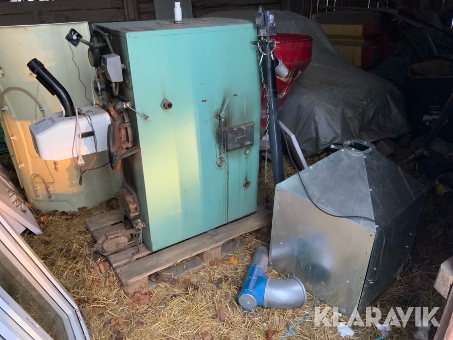 Komplett pelletspanna CTC Med Viking BIO brännare 15 - 20kW