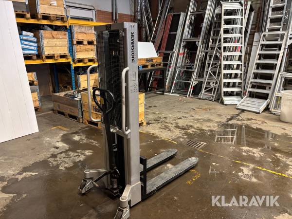 Handtruck/ staplare Silverstone ES1025 1000kg manuell