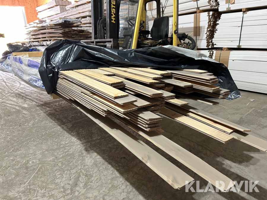 Panel Moelven 13 x 120 grå lasyr