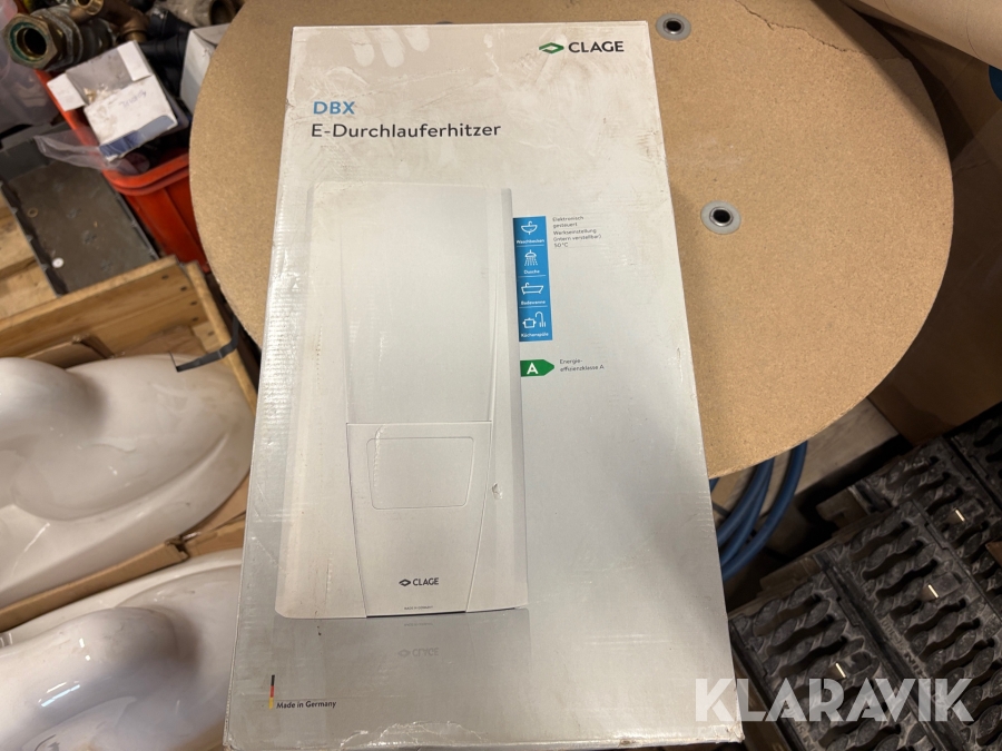 Varmvattenberedare Clage DBX 24