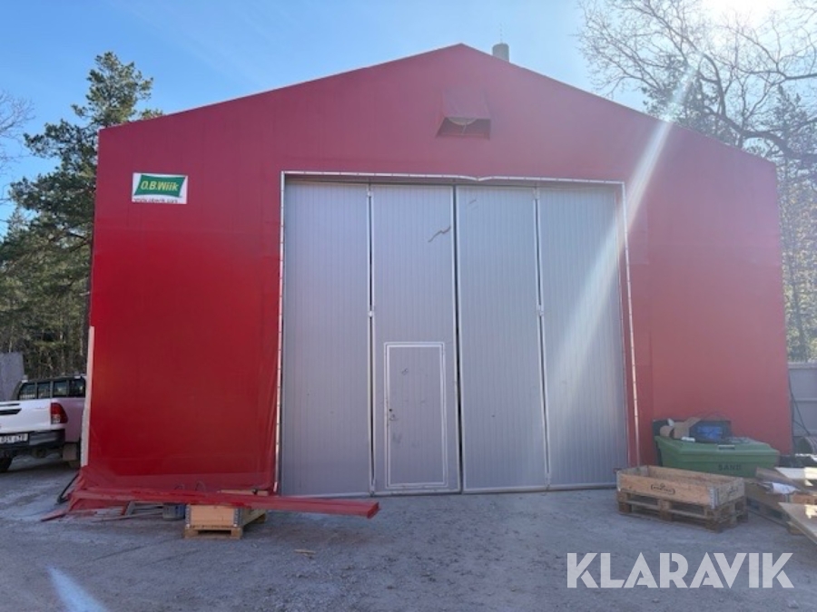 Förrådstält O.B.Wiik 10x10 m