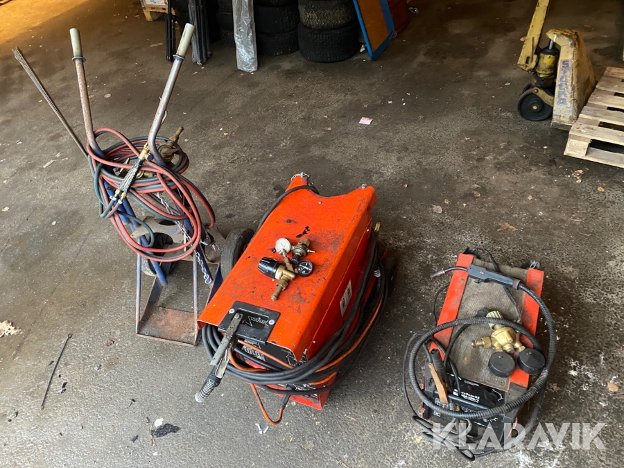 Migsvetsar och skärvagn Mastermig /Einhell 253/SGA130