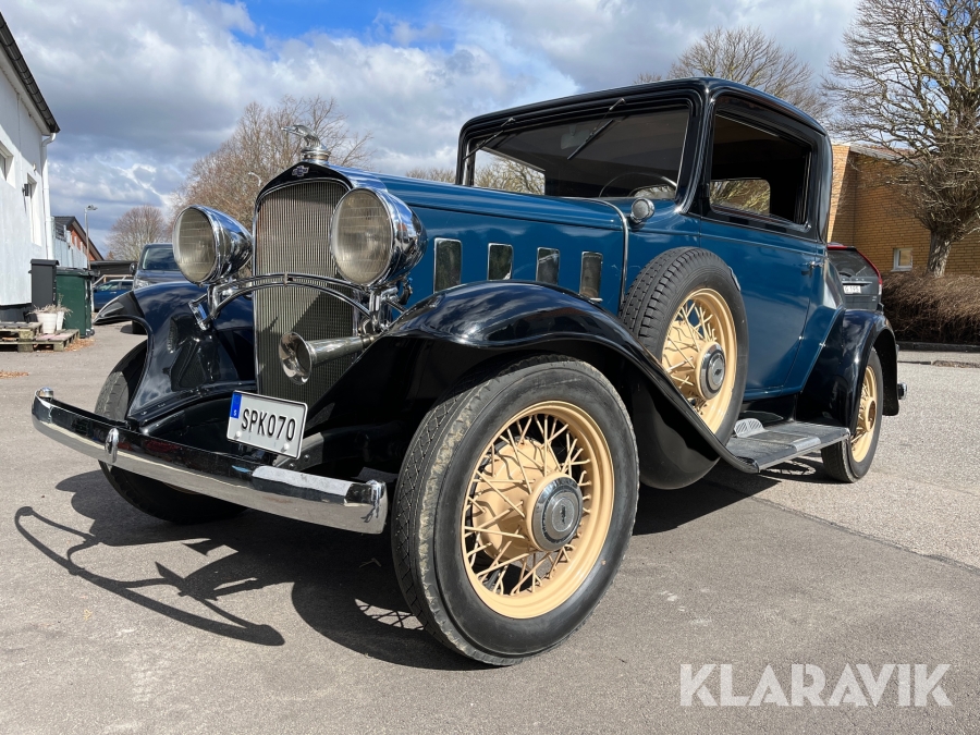 Veteranbil Chevrolet 1932 3-fönsters kupé