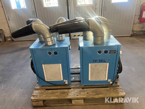 Varmluftsfläktar El-Björn TF 9EL