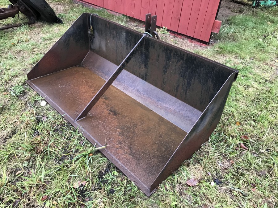 Bakskopa till traktor