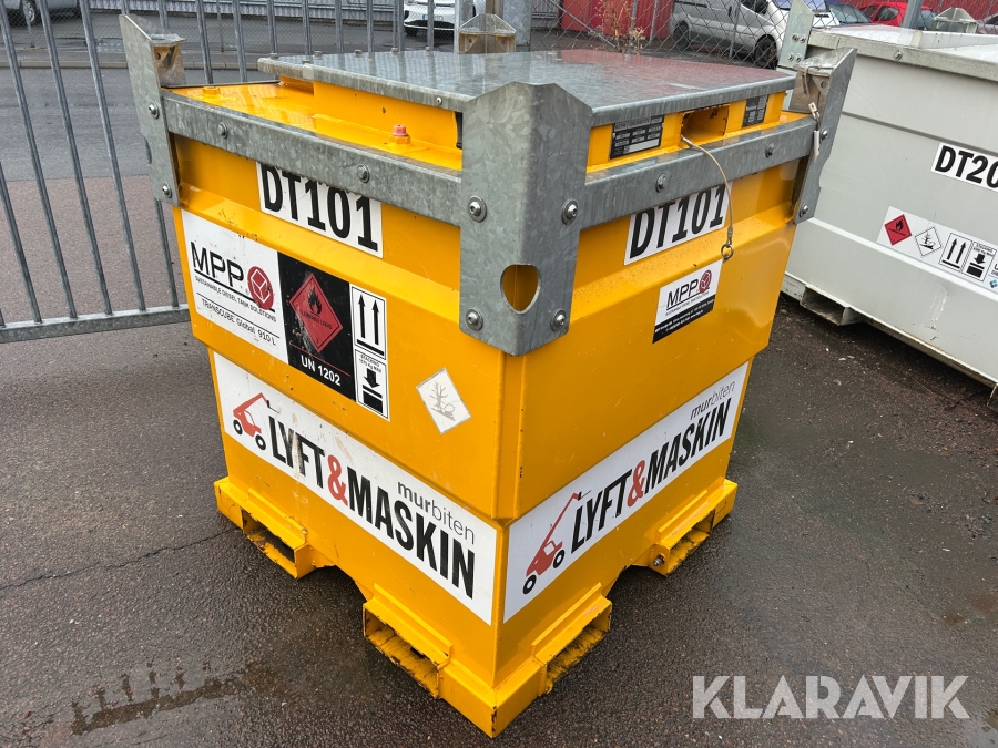 ADR-tank MPP 10TCG 910 liter