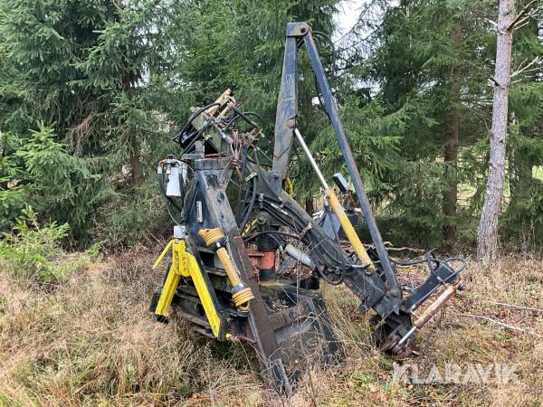 Stegmatare/gallringsprocessor NIAB N-1501 med vinsch