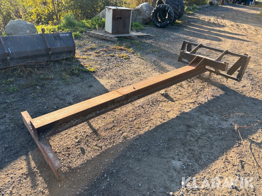 Skrapa med euro fäste