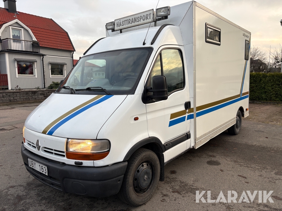 Hästlastbil Renault Master