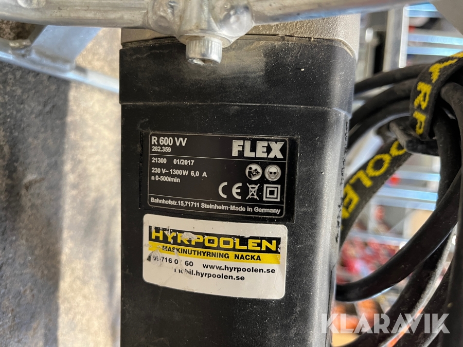 Omrörare Flex R600 VV, Nacka, Klaravik auktioner