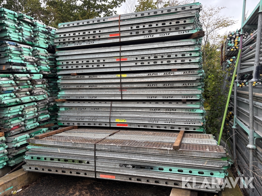 Ställningsmateriall Stålplank Layher | 0,32 - 3,07m