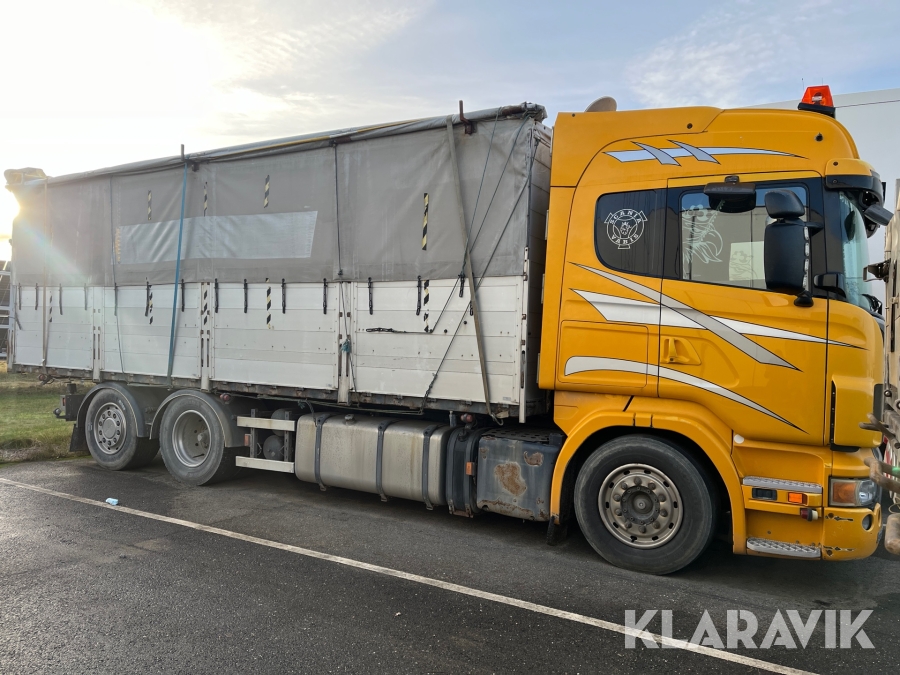 Spannmålsbil Scania R500