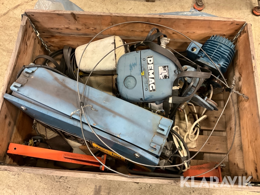 Telfer Demag PK5NF med åkvagn