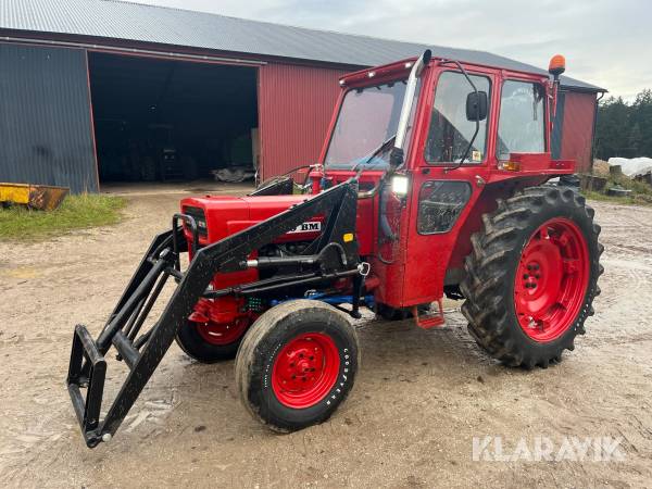 Veterantraktor Volvo BM T 430 med lastare