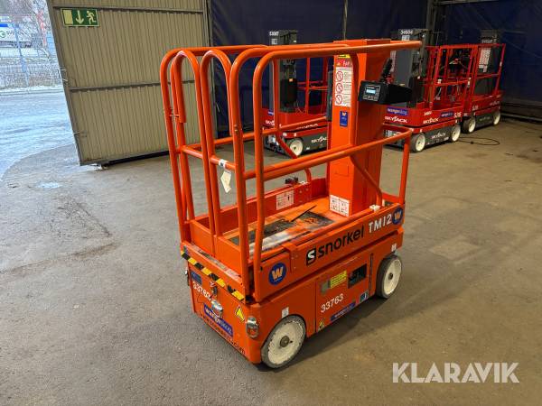 Pelarlift Snorkel TM12