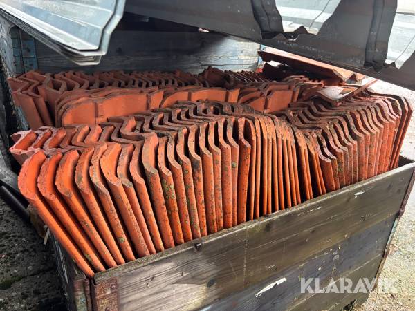 Takpannor lertegel Vittinge 2-kupigt