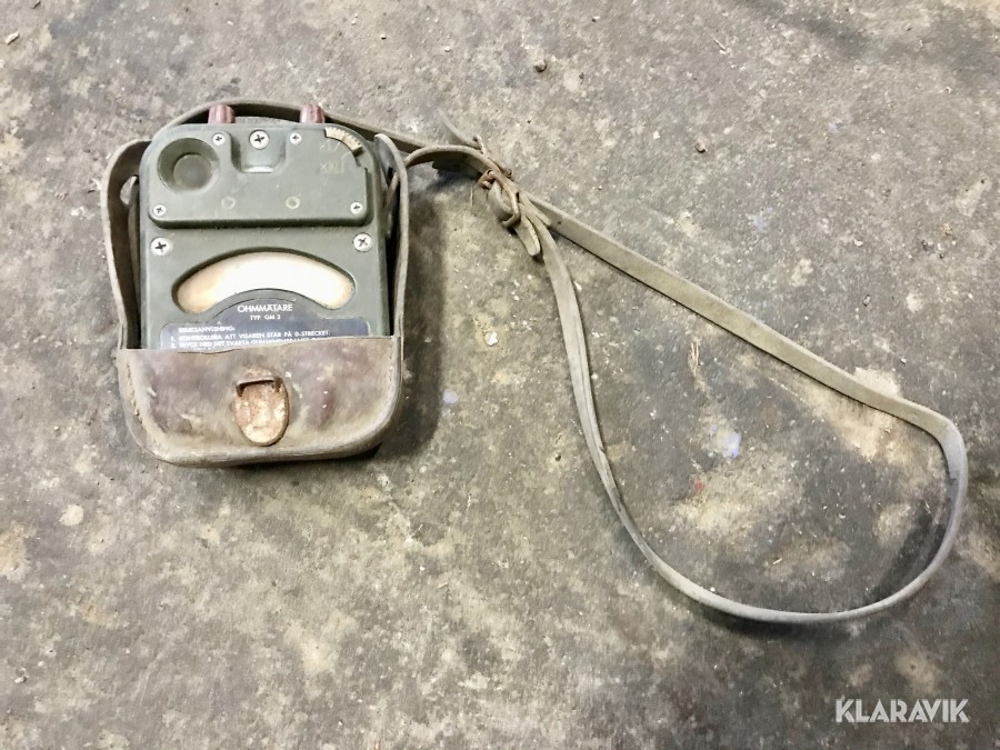 Ohm mätare Nitro Nobel GM 2