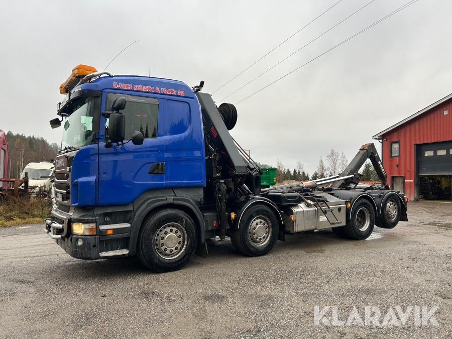 Kranväxlare Scania R500 LB 8X2*6HNA