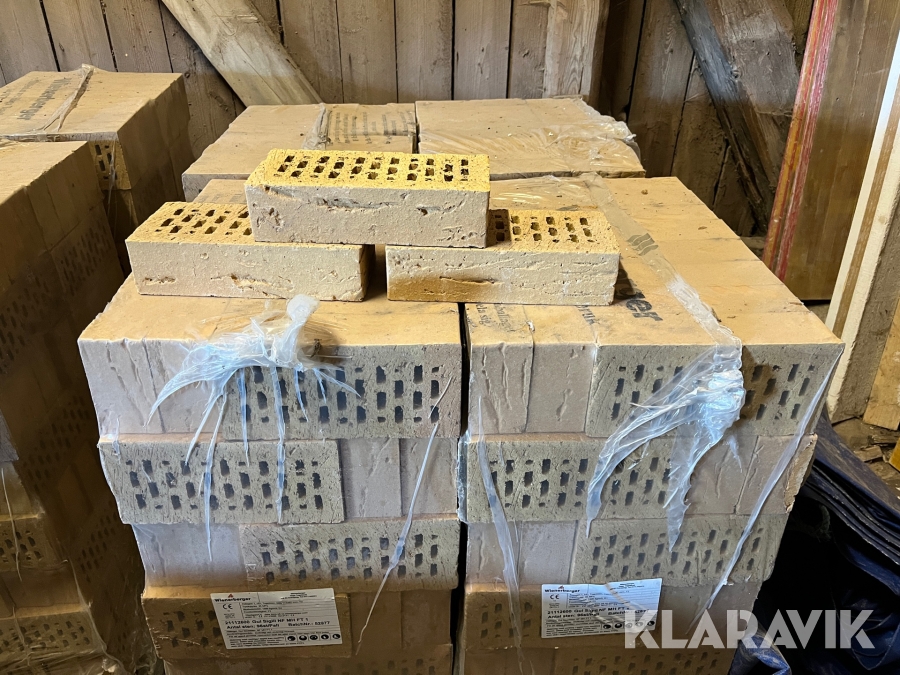 Tegel Wienerberger Gul Sigill 8 pallar