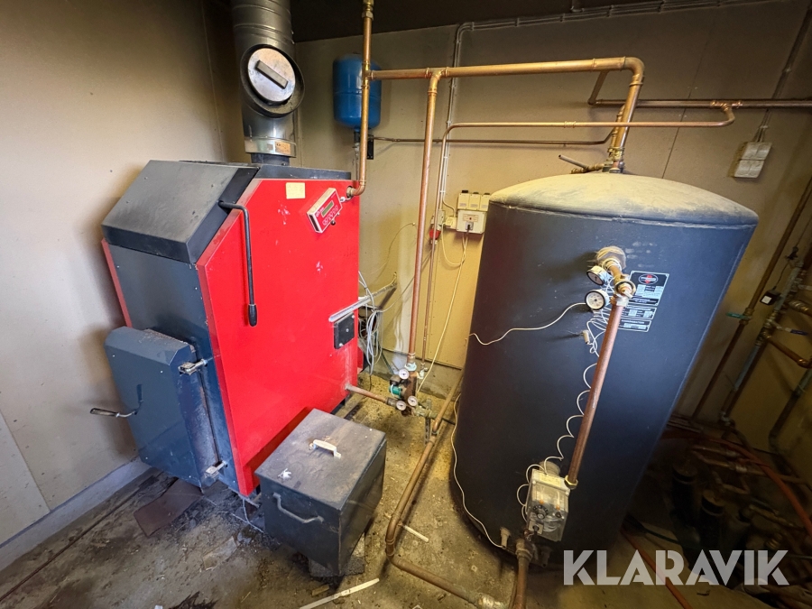 Kombipanna Ved/pellets KSM Multistoker